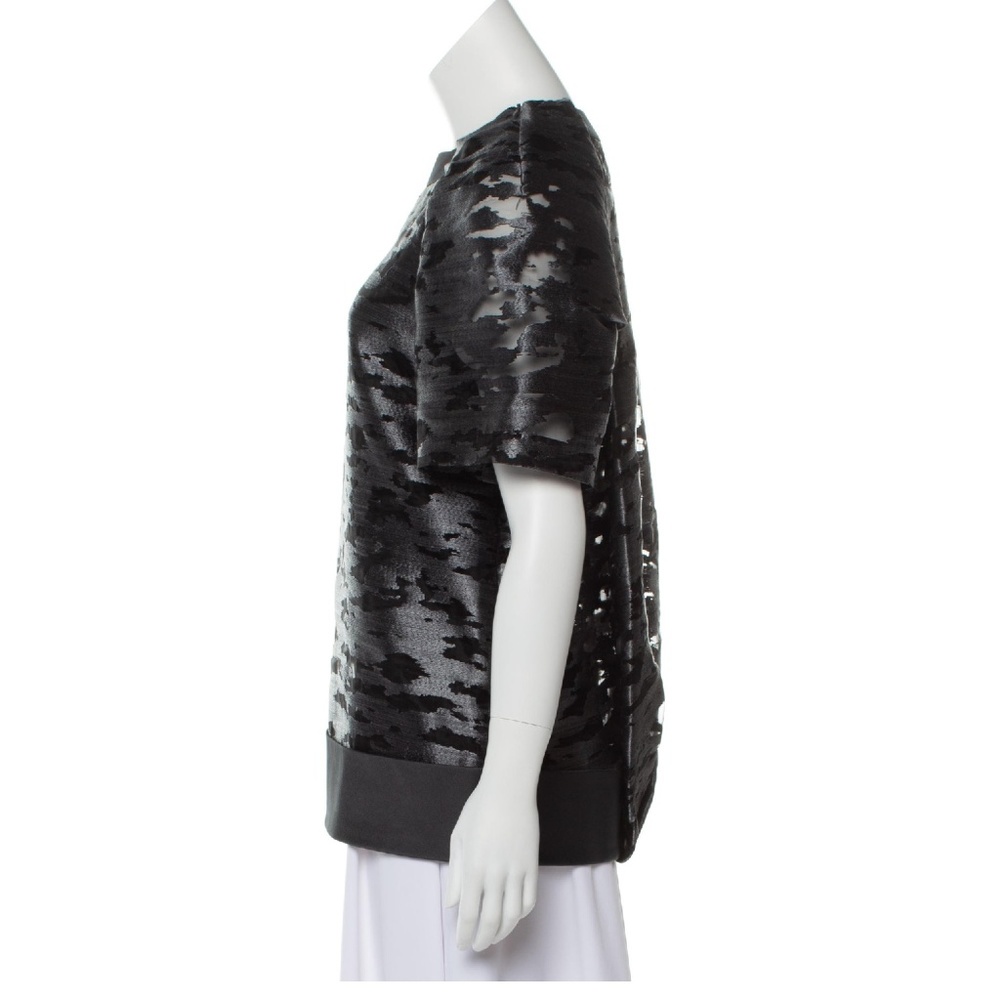Alexander Wang Black Patterned Top 2 - image 4